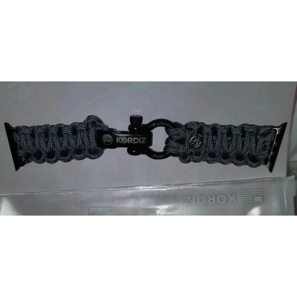 KORDIZ Survivor - Paracord Smart Watch Band Compatible -‎ 42mm 44mm 45mm 49mm